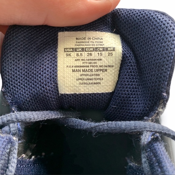Under Armour Steph Curry Sneakers Size Kids 9